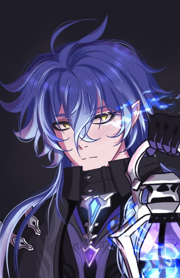 Flins Facecard - Genshin